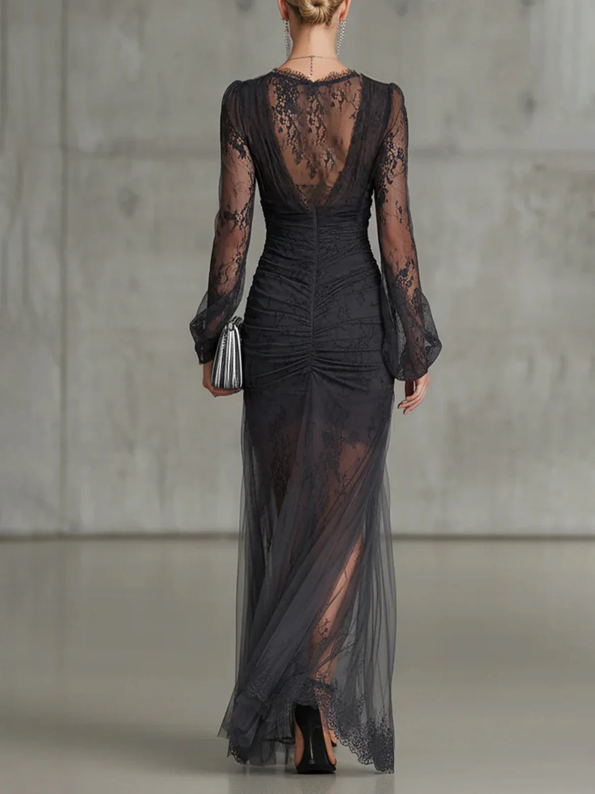 Marcella | Lace Evening Dress