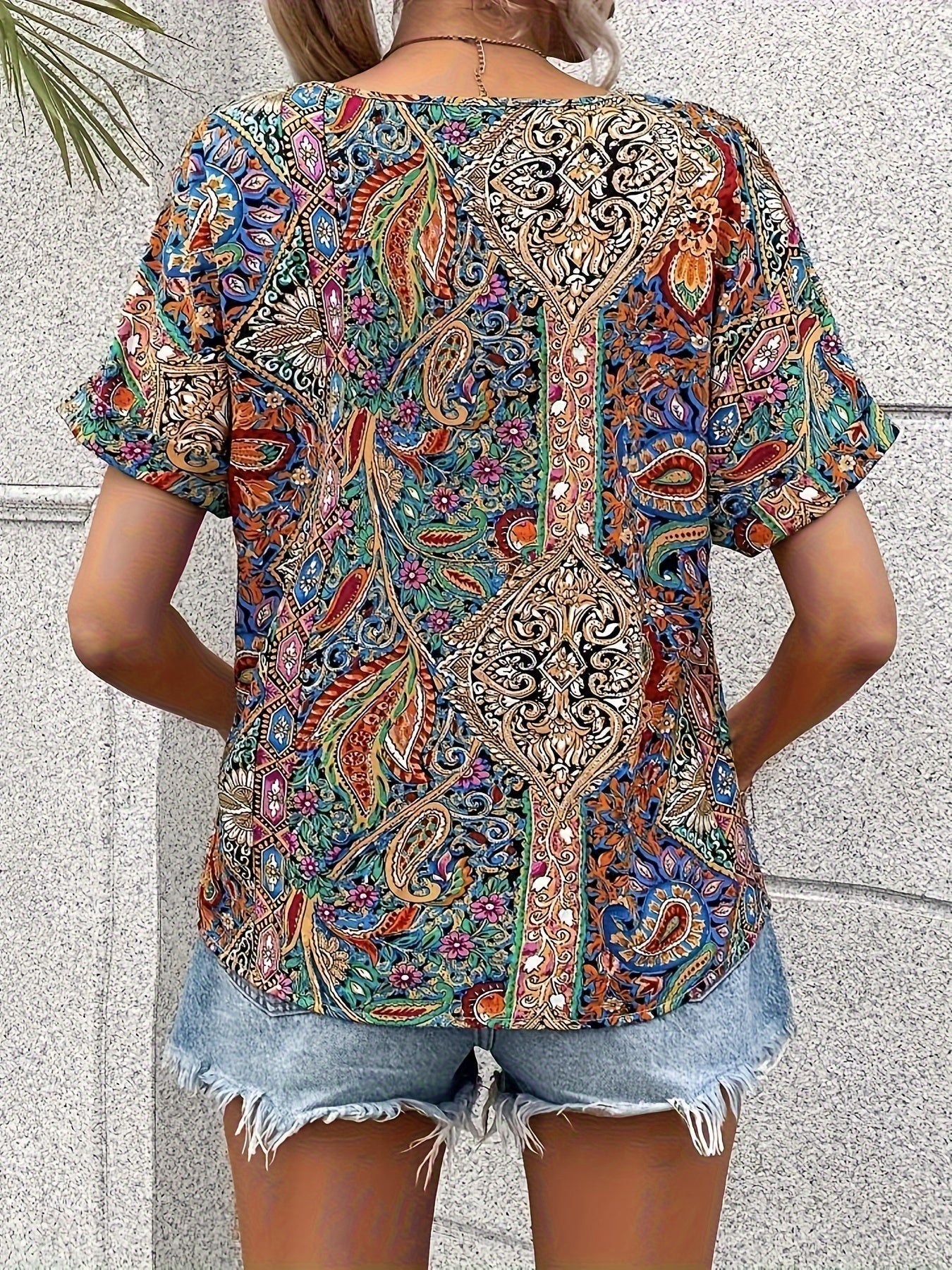 SARA™ | V-NECK BLOUSE