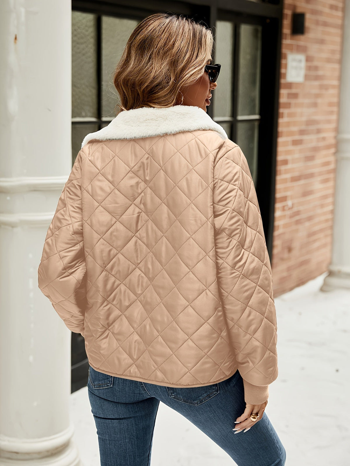 Cindy | Short Plush Jacket