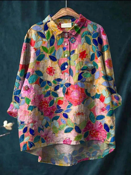 Yrsa | Classic Floral Blouse