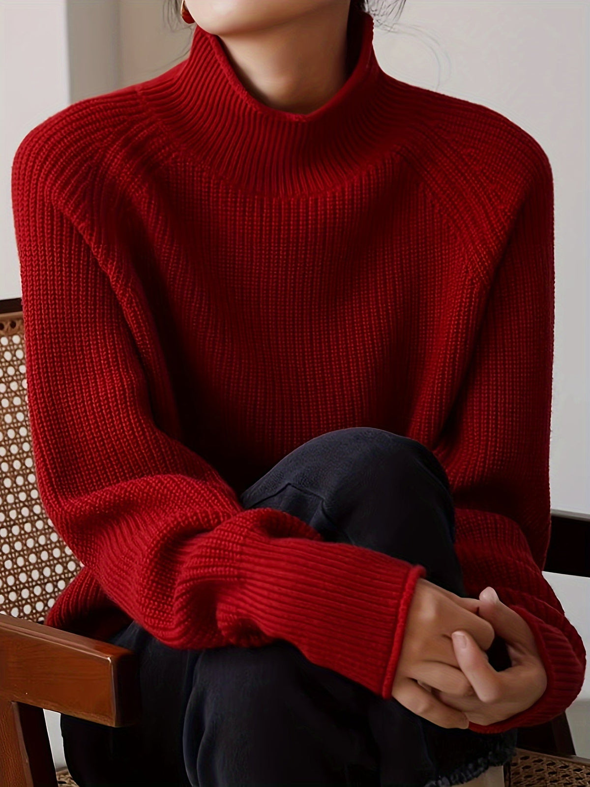 Kelly | High Neck Sweater