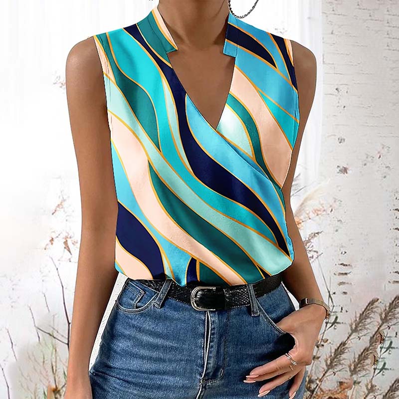 Agnes | Gradient Striped Tank Top