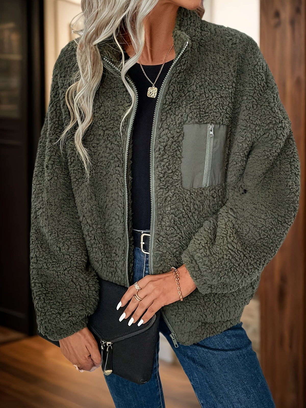 Lesley | Elegant Teddy Jacket
