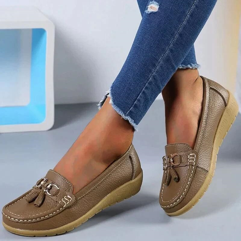 Anne | Comfortable Leather Moccasins