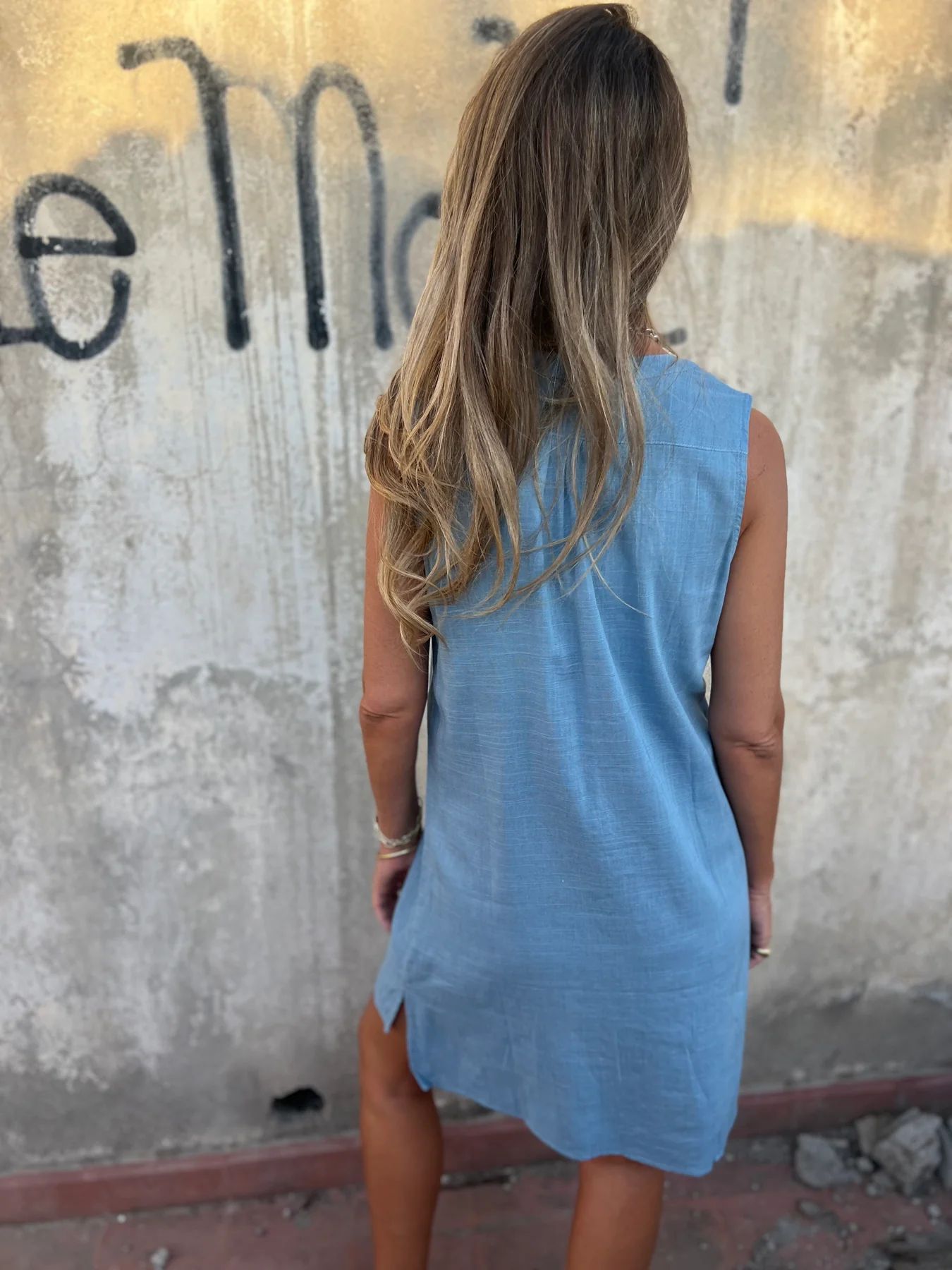 Lily | Effortless Cotton & Linen Dress