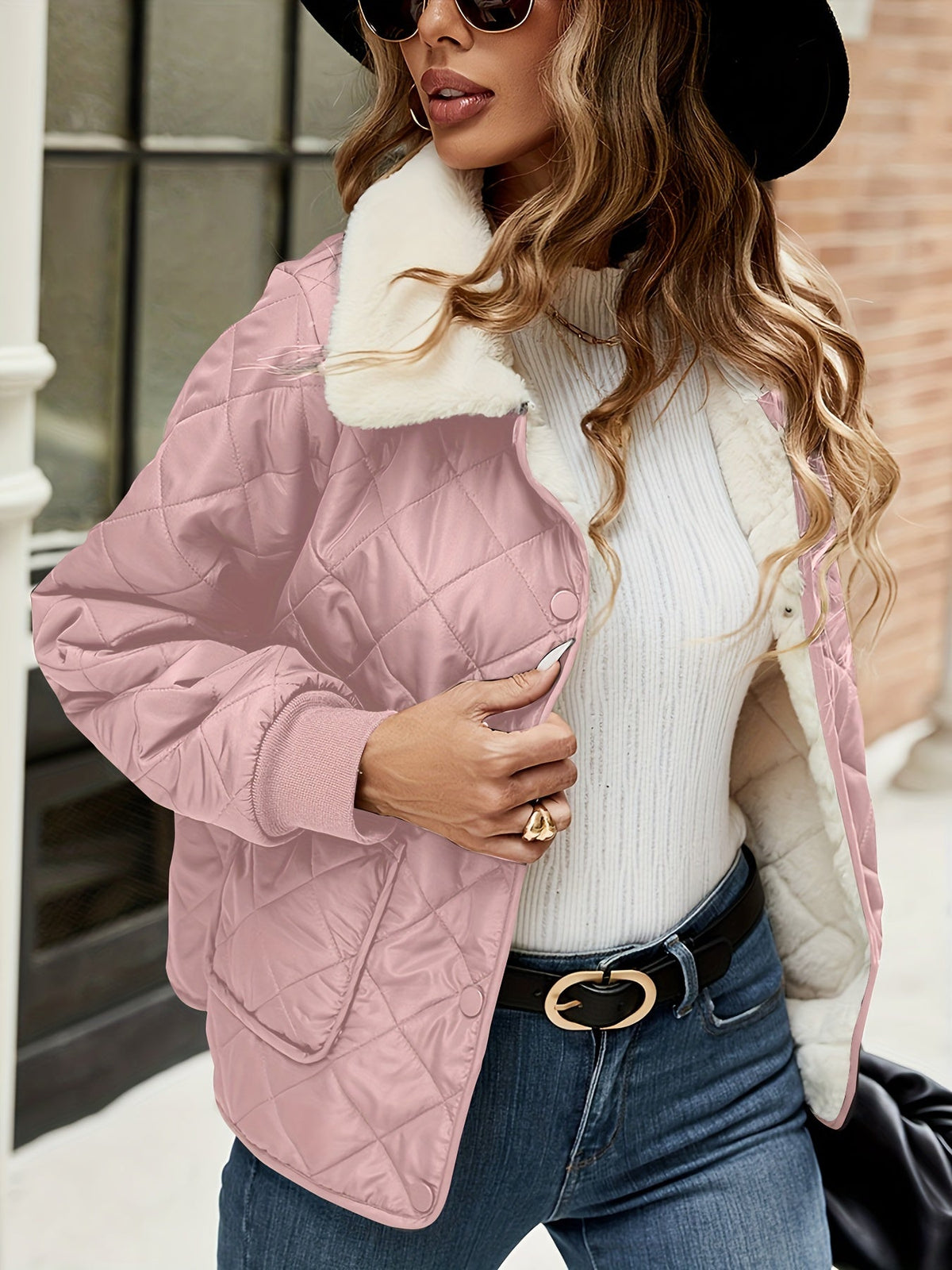 Cindy | Short Plush Jacket