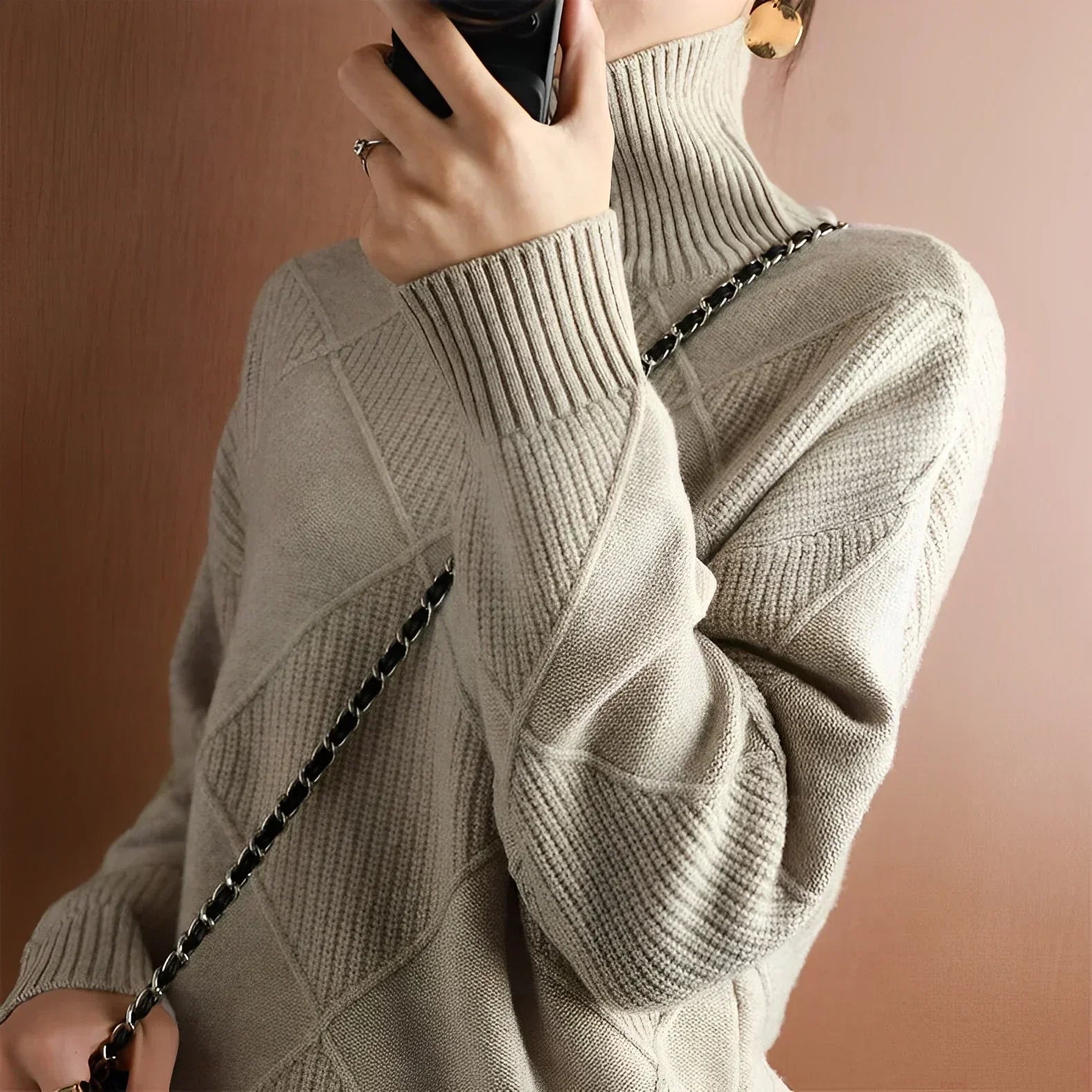 Dahlia | Cozy Lotus Sweater
