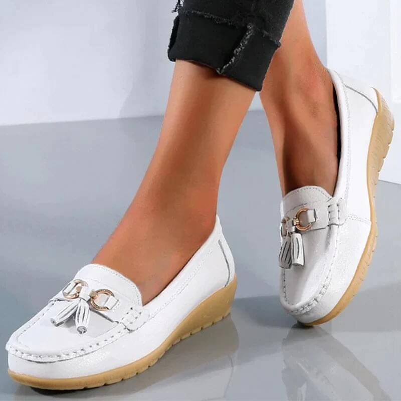Anne | Comfortable Leather Moccasins