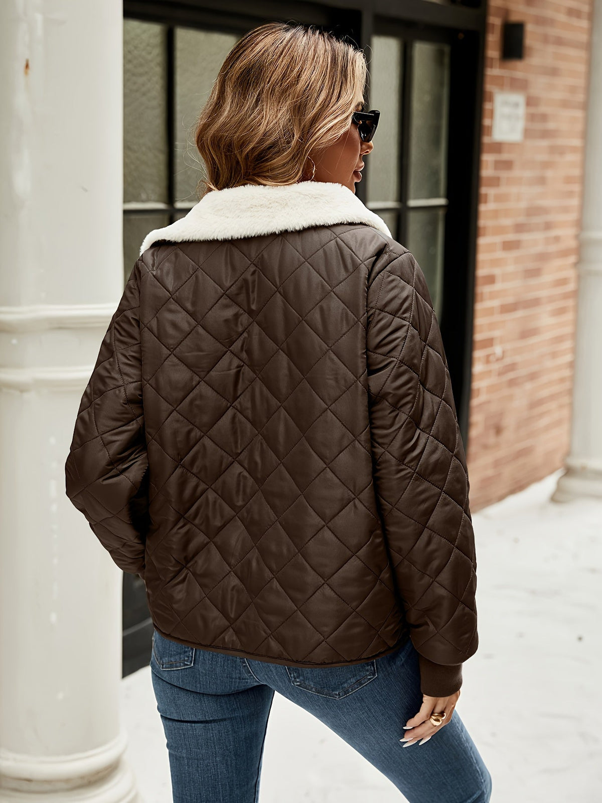 Cindy | Short Plush Jacket