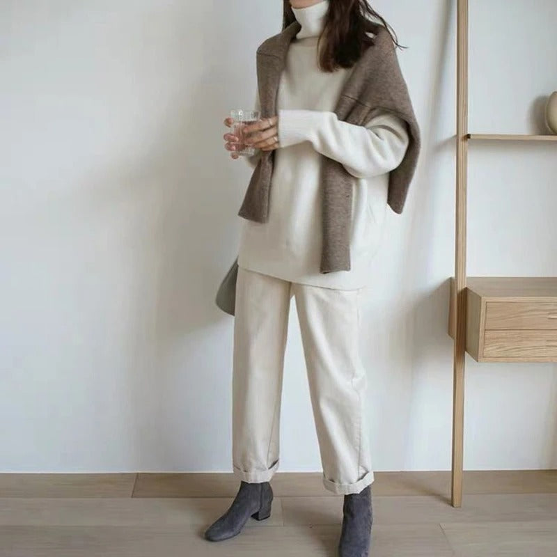 Julia | High Neck Sweater