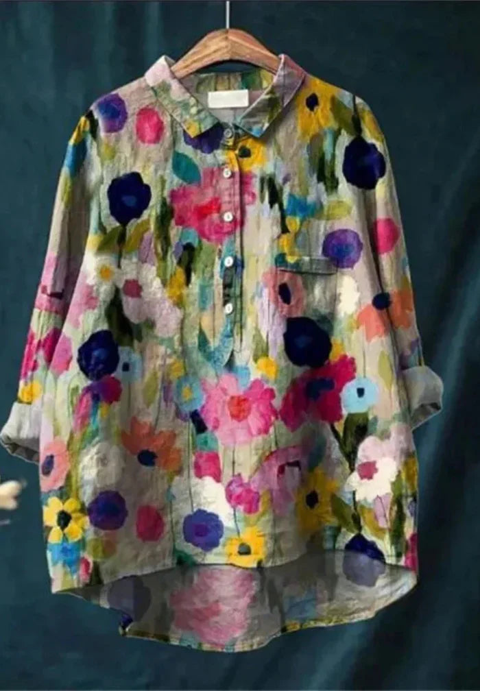 Yrsa | Classic Floral Blouse
