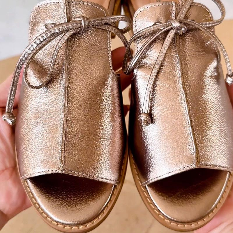 Poppy | Lace-Up Sandals