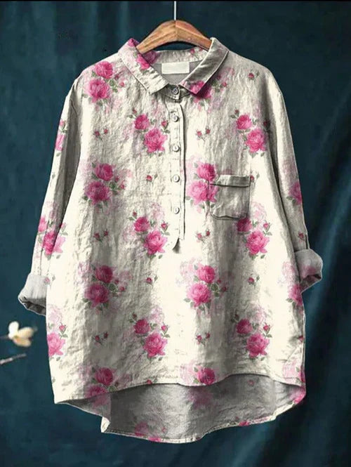 Yrsa | Classic Floral Blouse