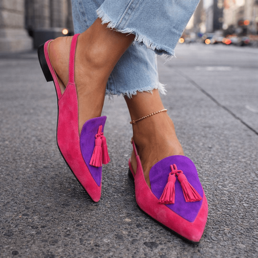 Eliza | Tasseled Strappy Sandals