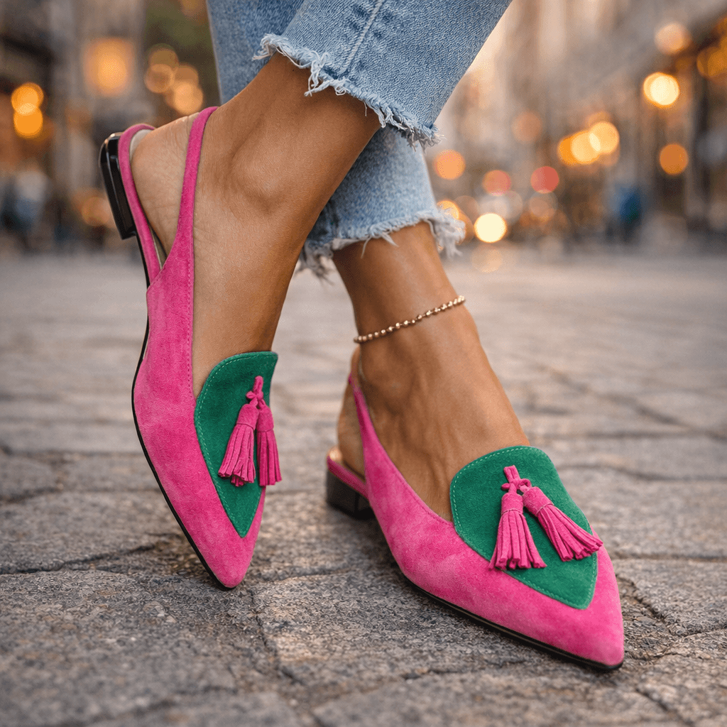 Eliza | Tasseled Strappy Sandals