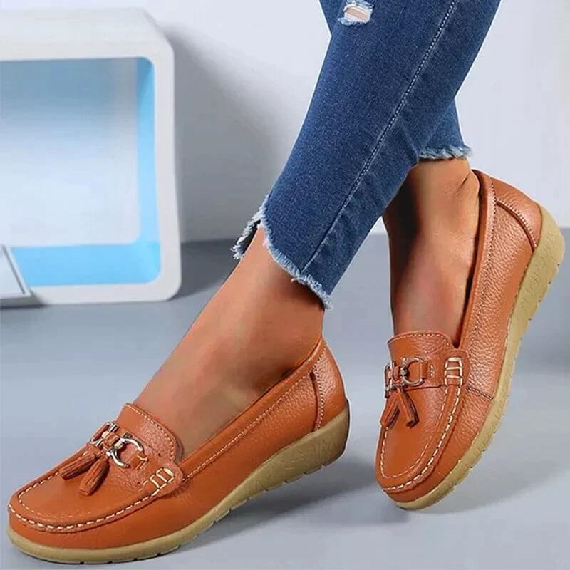 Anne | Comfortable Leather Moccasins