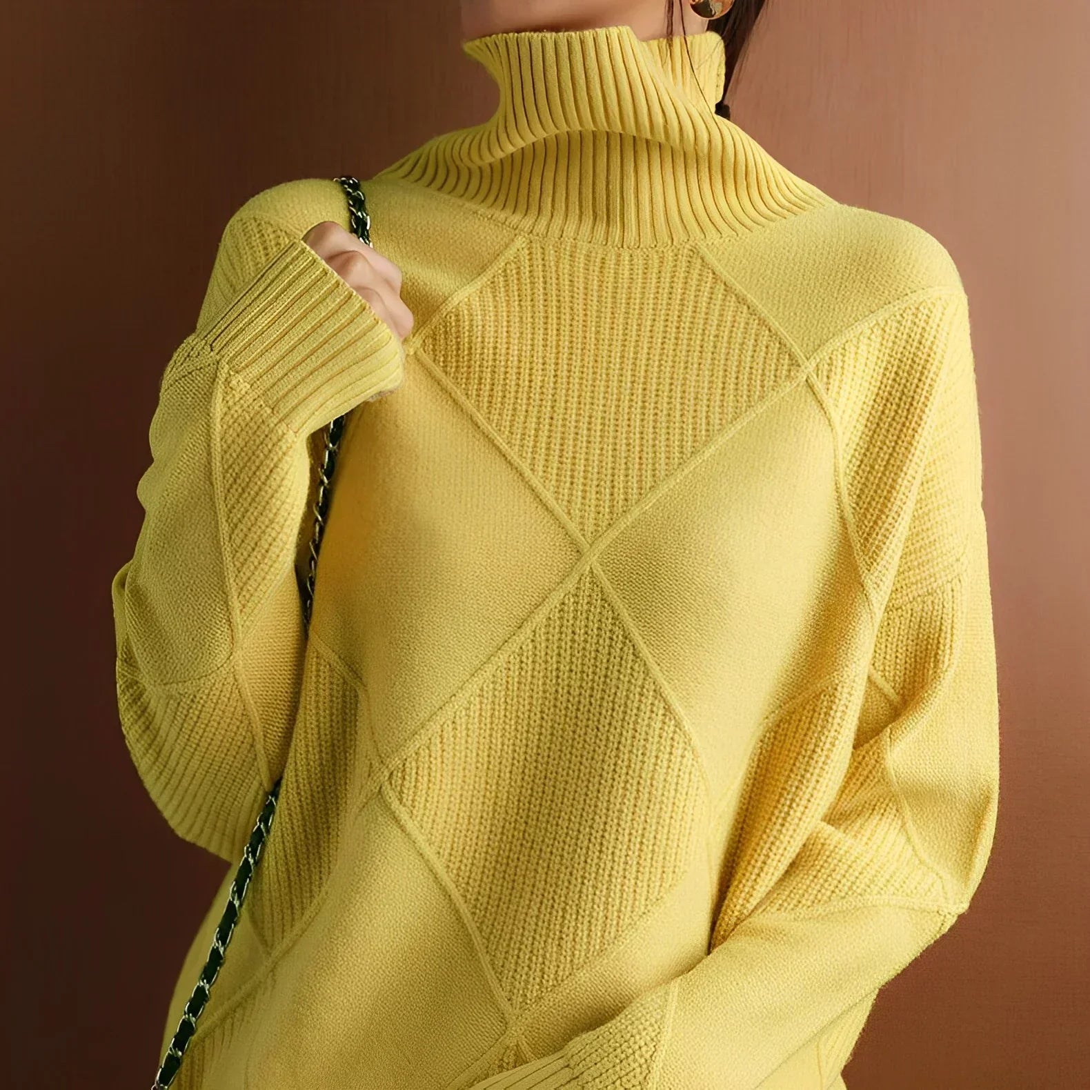Dahlia | Cozy Lotus Sweater