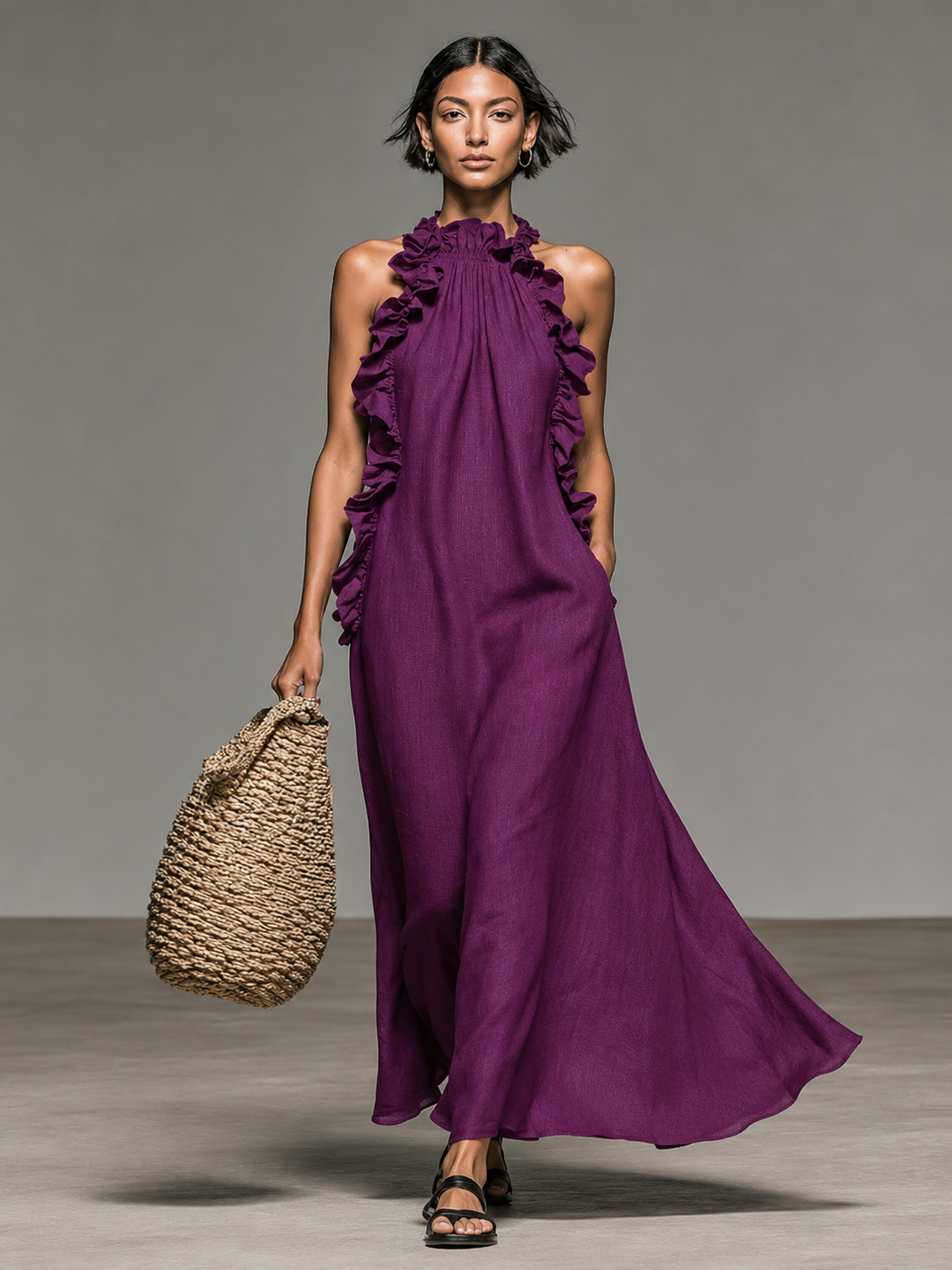 Dorothy | Pocketed Maxi Dress