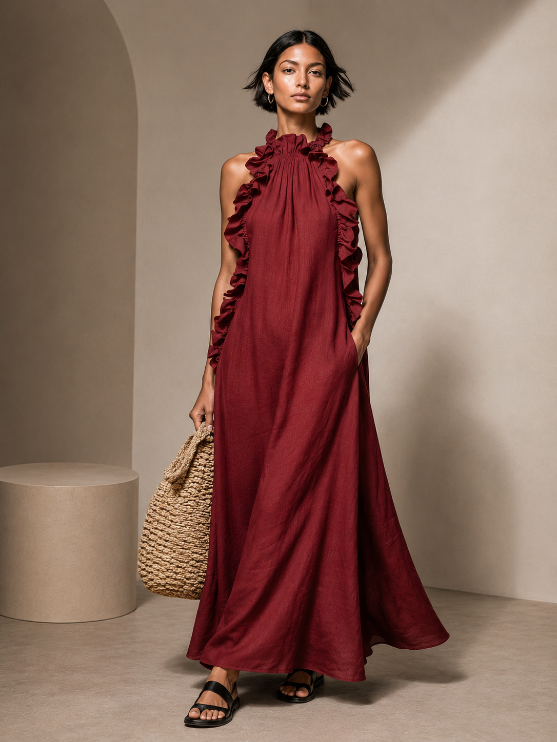 Dorothy | Pocketed Maxi Dress