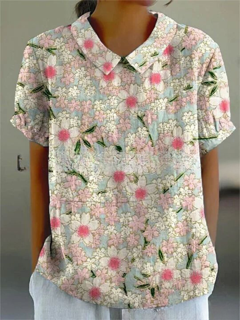 Ragnhild | Floral Blouse