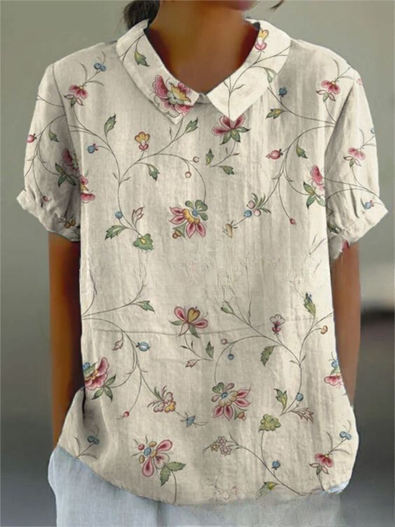 Ragnhild | Floral Blouse