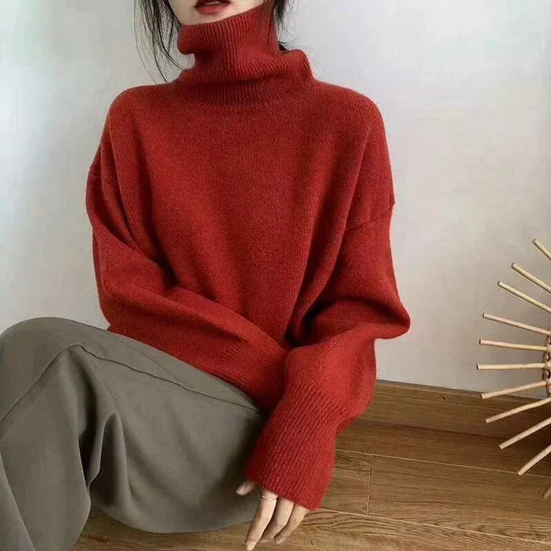 Julia | High Neck Sweater