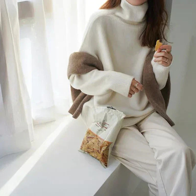Julia | High Neck Sweater