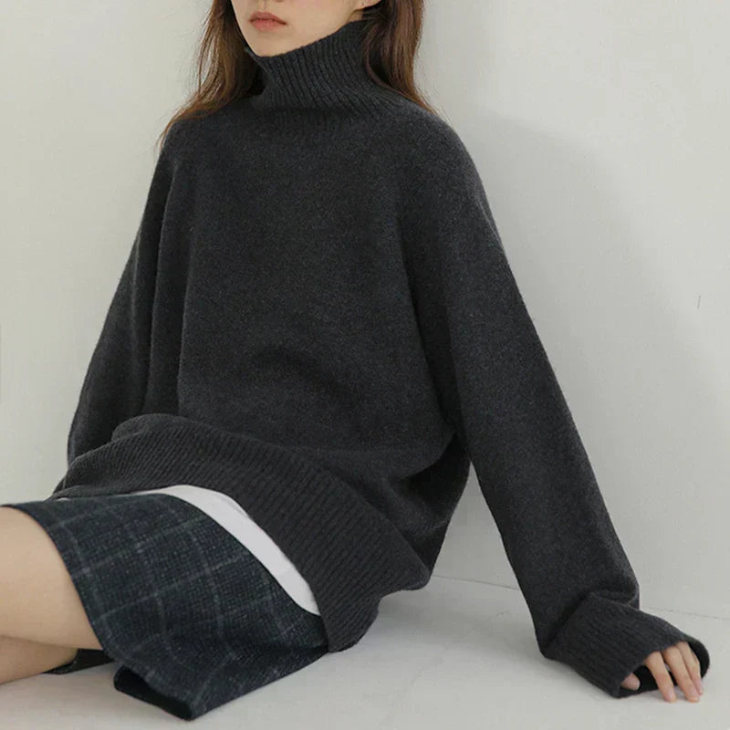 Julia | High Neck Sweater