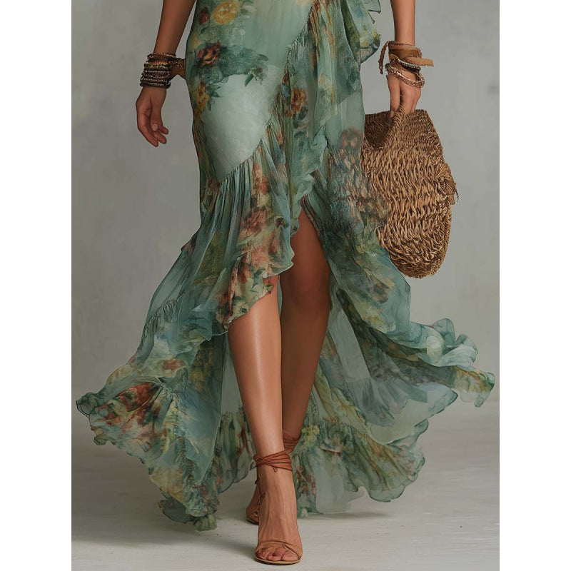 Sonia | Watercolour Floral Dress