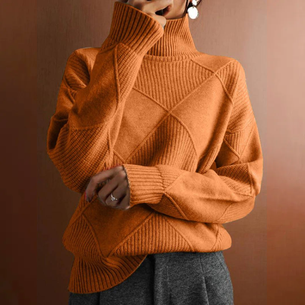 Dahlia | Cozy Lotus Sweater