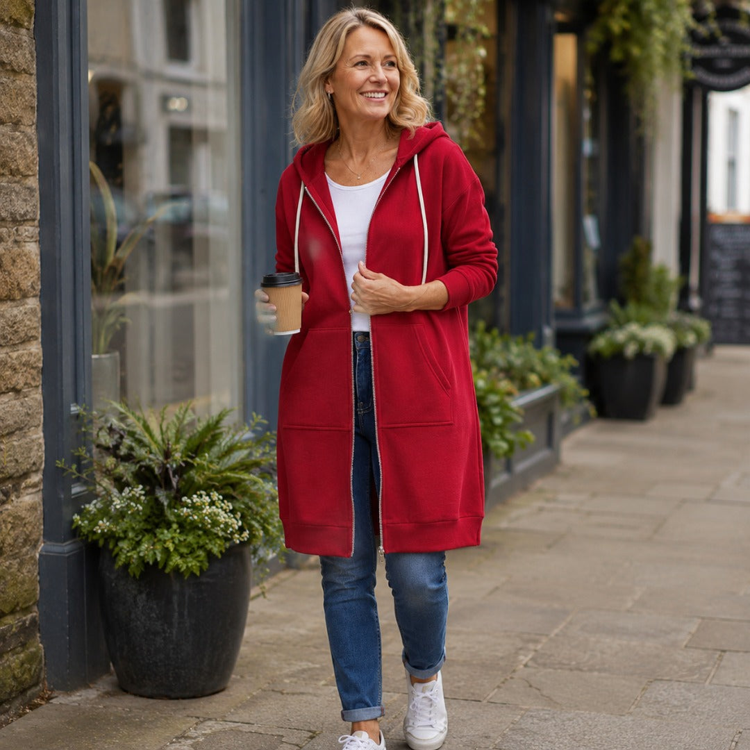 Millie | Fleece Zip-Up Hoodie