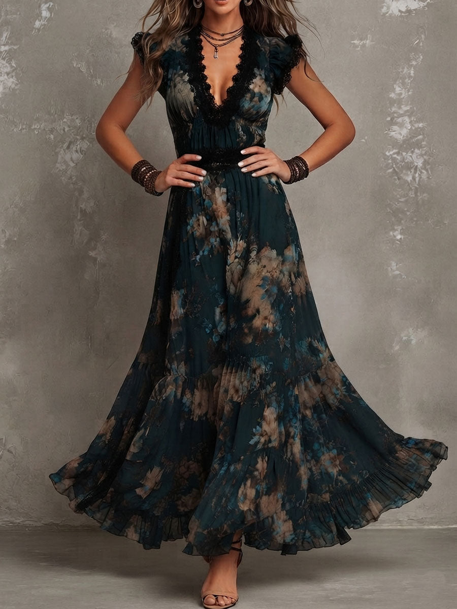 Agatha | Floral Maxi Dress