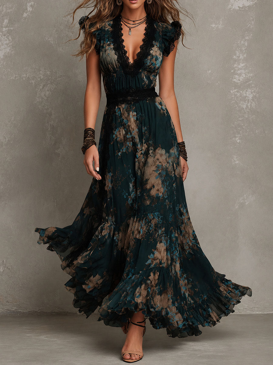 Agatha | Floral Maxi Dress