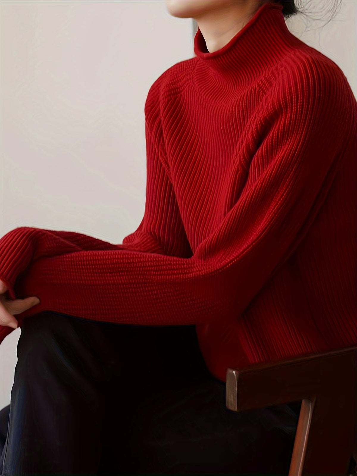 Kelly | High Neck Sweater
