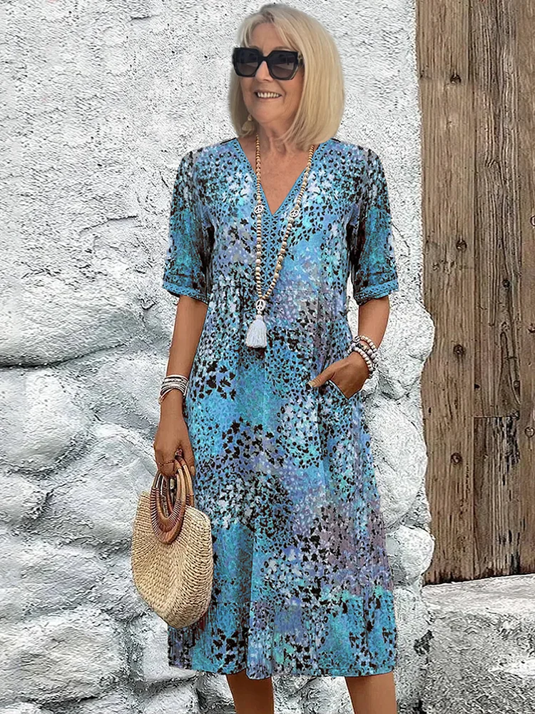 Nina | Vivid Midi Dress (Buy 1, Get 1 Free)