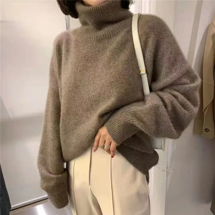 Julia | High Neck Sweater