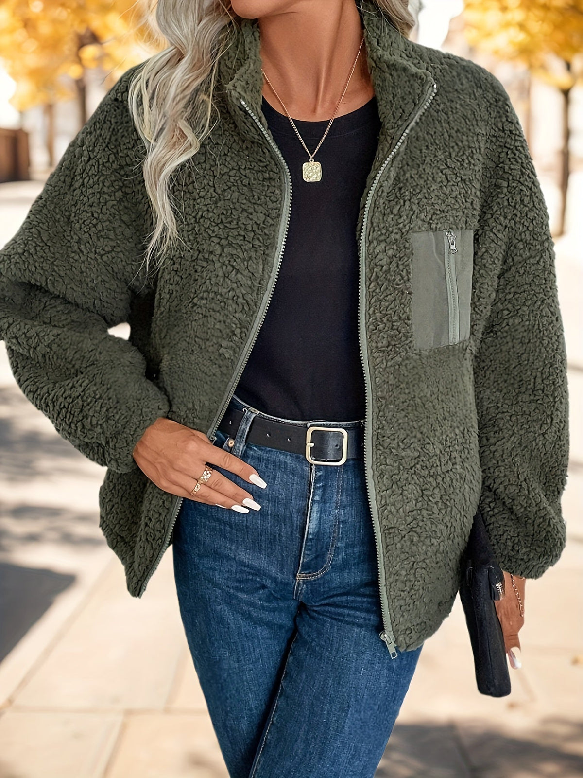 Lesley | Elegant Teddy Jacket