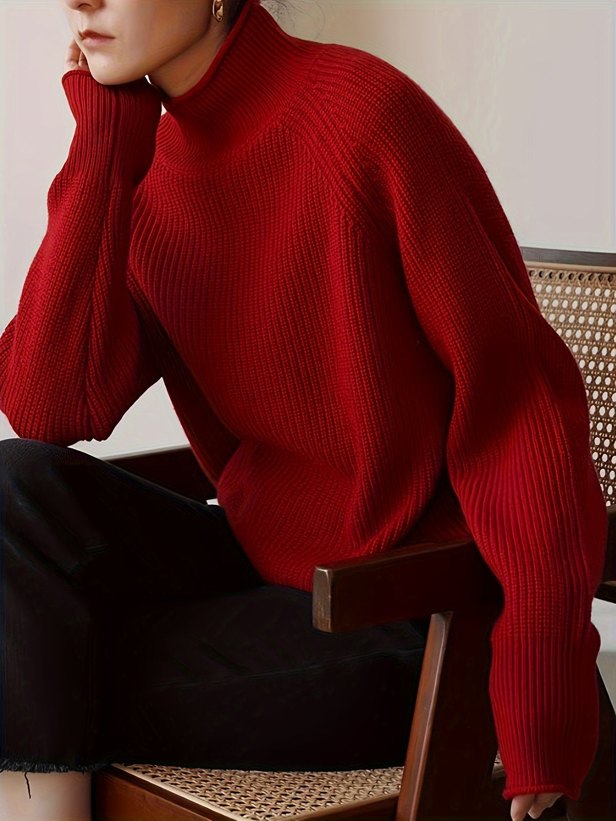 Kelly | High Neck Sweater