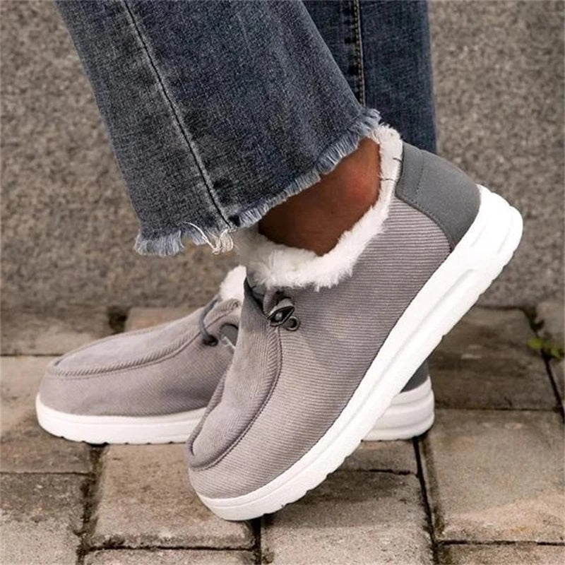 Luna | Plush Ankle Snow Boots