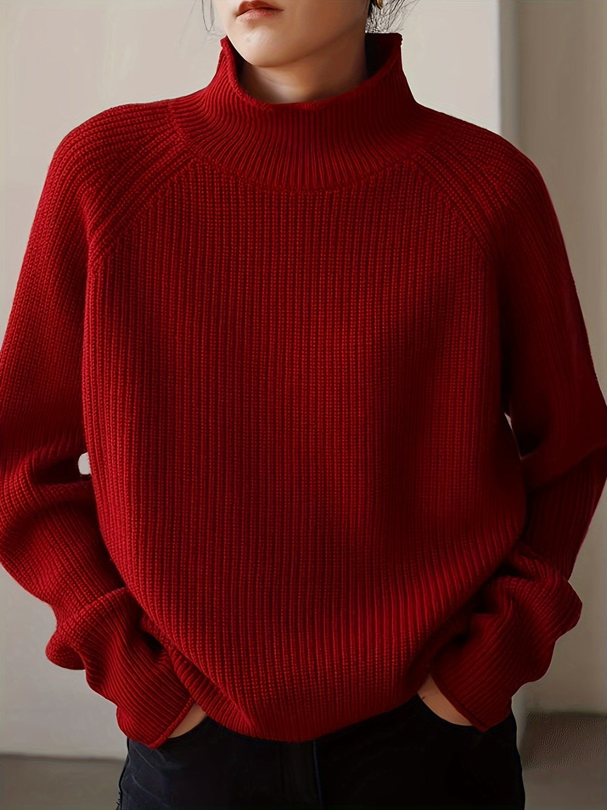 Kelly | High Neck Sweater