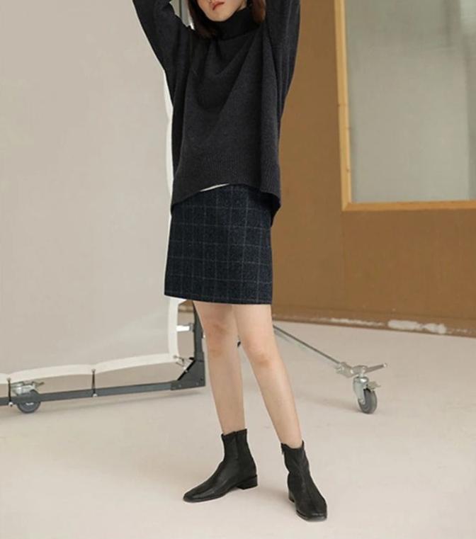 Julia | High Neck Sweater