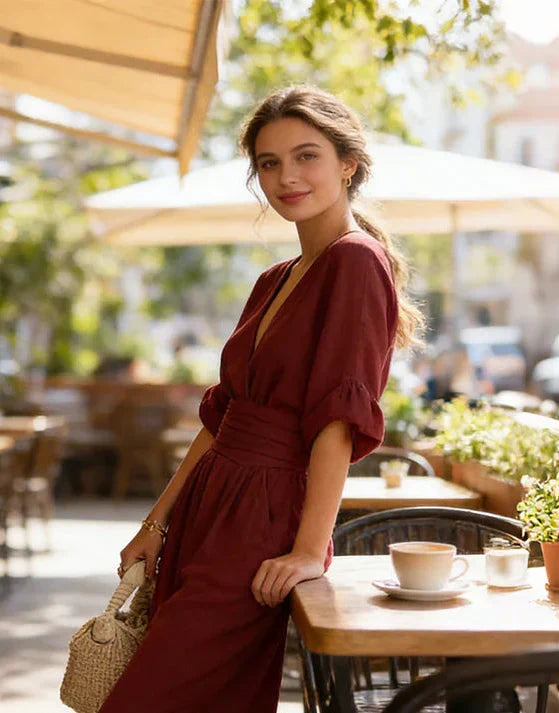 Elise | Elegant Flowing Jumpsuit