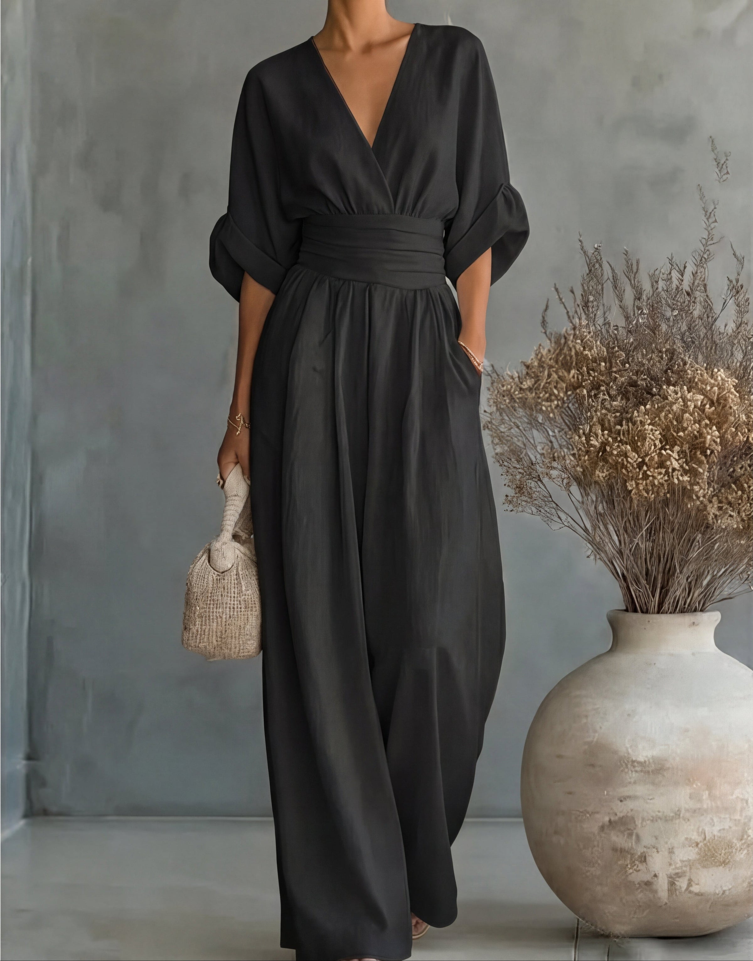 Elise | Elegant Flowing Jumpsuit