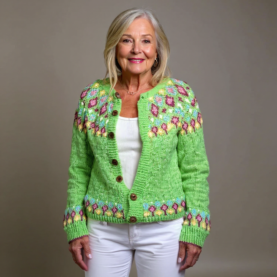 RUBY | VINTAGE ICELANDIC CARDIGAN
