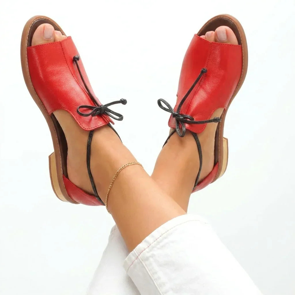 Poppy | Lace-Up Sandals