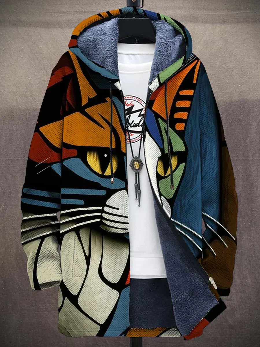 Anna | Artistic Print Coat