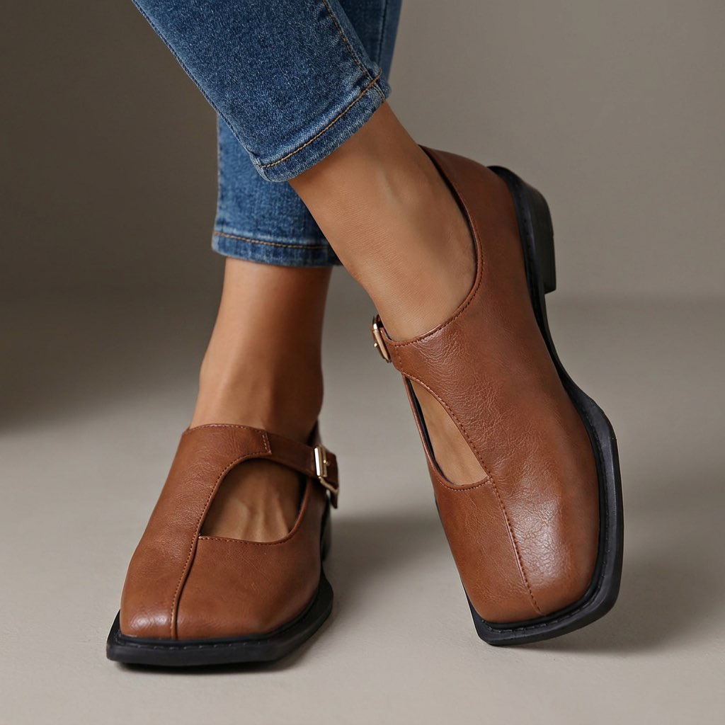 Eliza | Adjustable Strap Mary Janes