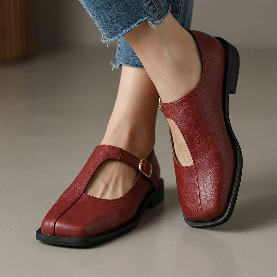 Eliza | Adjustable Strap Mary Janes