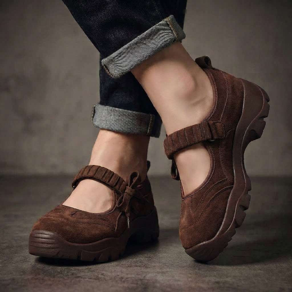 Veronica | Cushioned Adjustable Loafers