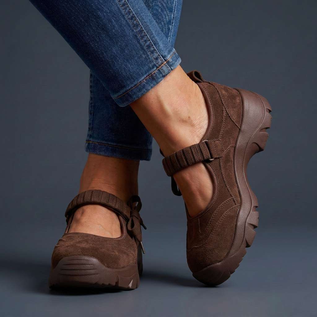 Veronica | Cushioned Adjustable Loafers